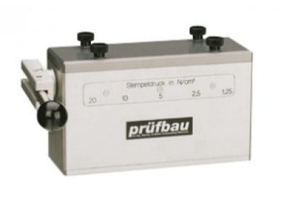 Block Proofer, System FOGRA, type A: 10 – 10 – 10 – 10 – 10 N/cm²