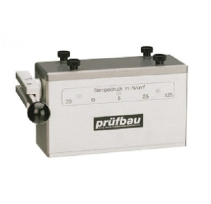 Block Proofer, System FOGRA, type A: 10 – 10 – 10 – 10 – 10 N/cm²